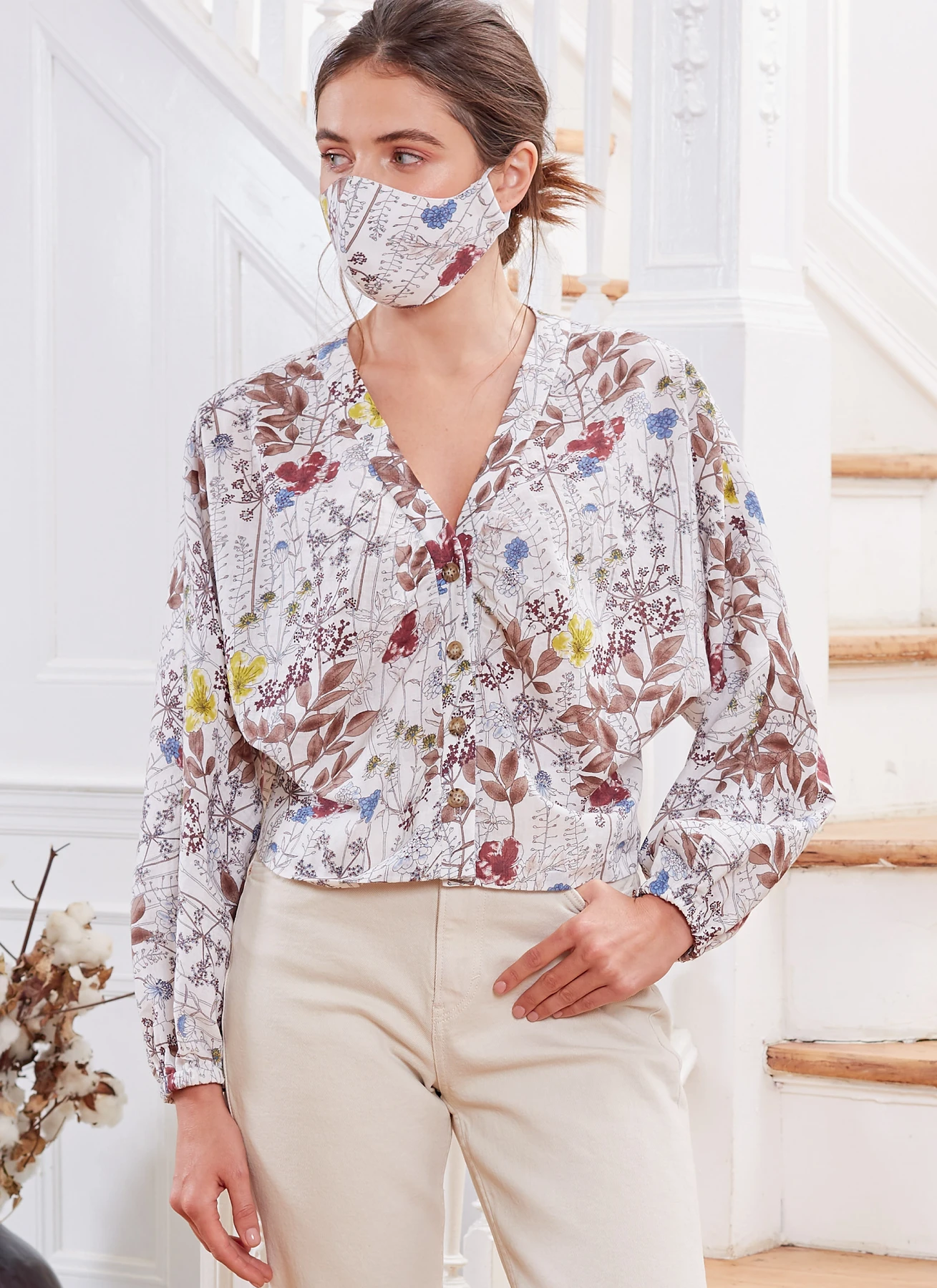 McCall's Sewing Pattern Misses' Tops & Mask (PDF) 3 McCall's Sewing Pattern Misses' Tops & Mask (PDF)