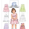Butterick Sewing Pattern Toddlers'/Children's Flared Dresses (PDF) 513 Butterick Sewing Pattern Toddlers'/Children's Flared Dresses (PDF)