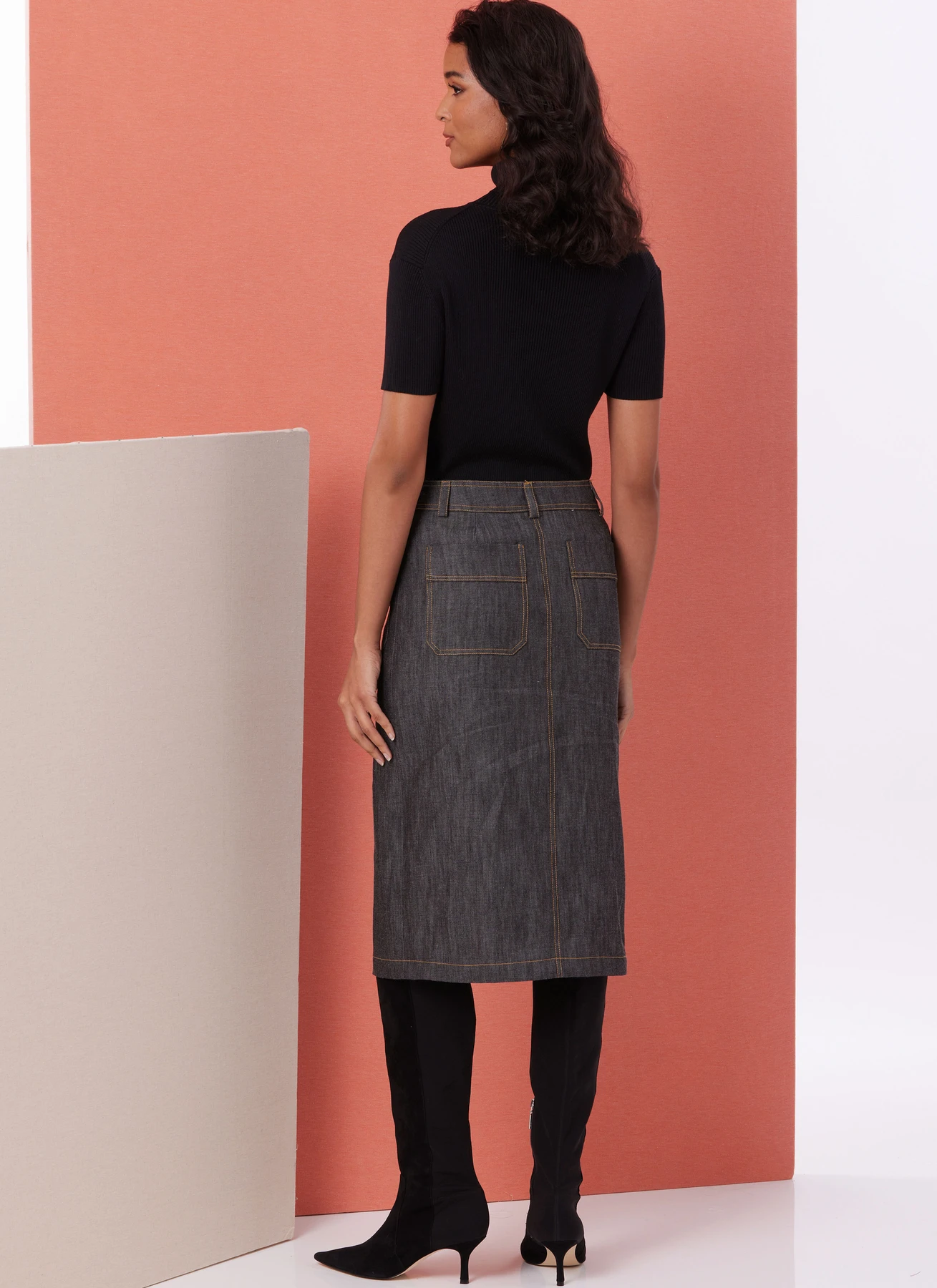 Butterick Sewing Pattern Misses' Pencil Skirt in Two Lengths 4 Butterick Sewing Pattern Misses' Pencil Skirt in Two Lengths