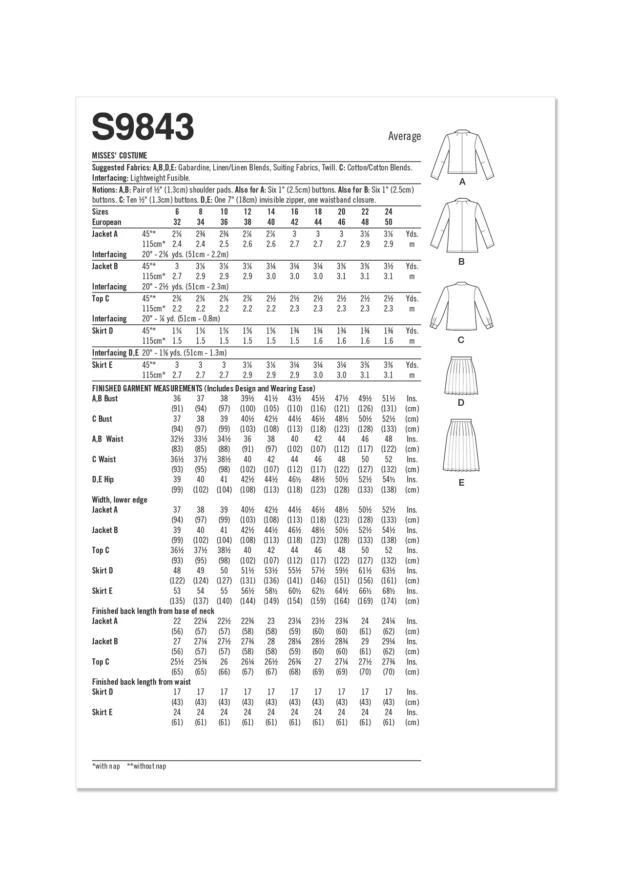 Simplicity Sewing Pattern Misses' Costume (PDF) 6 Simplicity Sewing Pattern Misses' Costume (PDF)