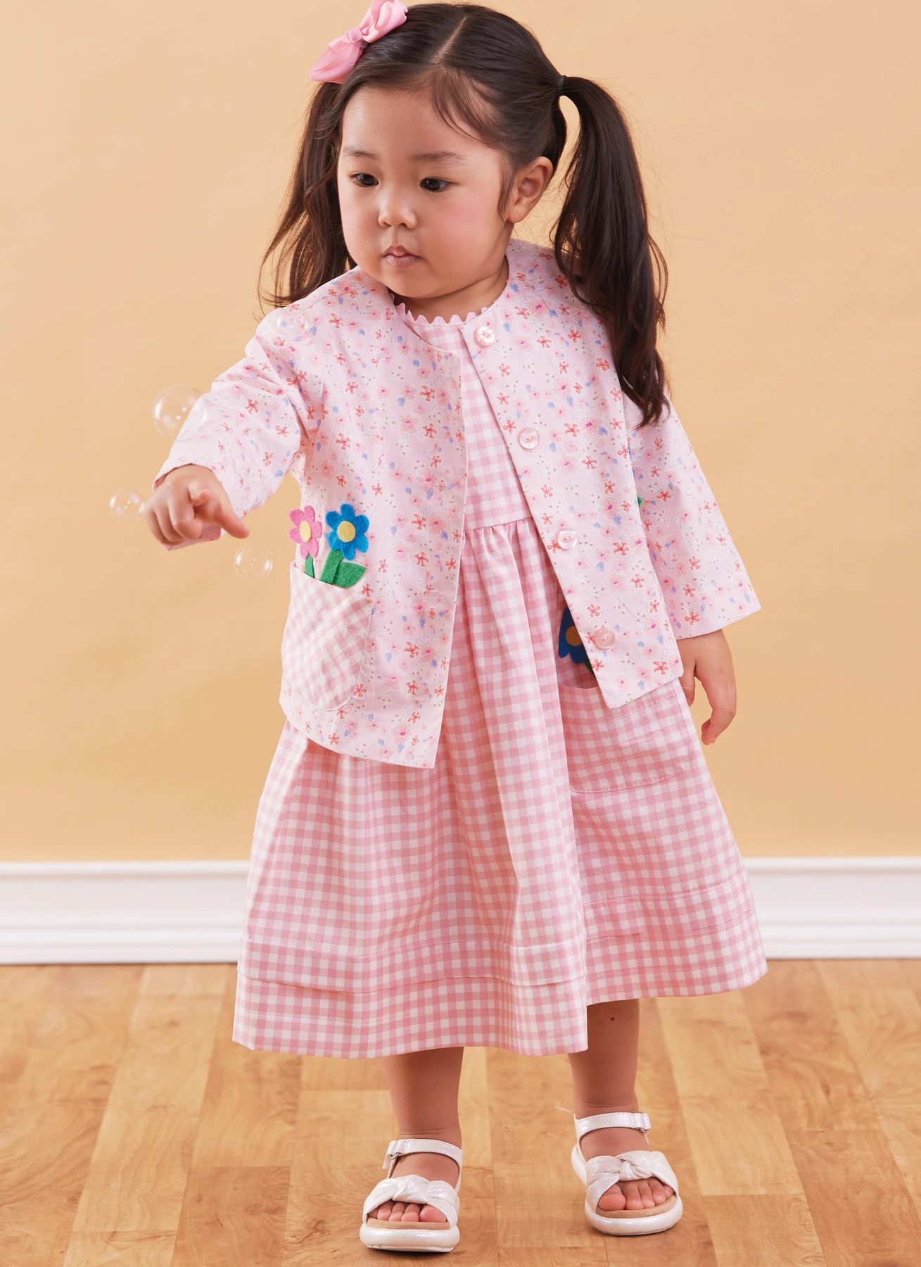 McCall's Sewing Pattern Toddlers' Romper in Two Lengths, Dresses, Jacket and Shirt by Laura Ashley (PDF) 2 McCall's Sewing Pattern Toddlers' Romper in Two Lengths, Dresses, Jacket and Shirt by Laura Ashley (PDF)