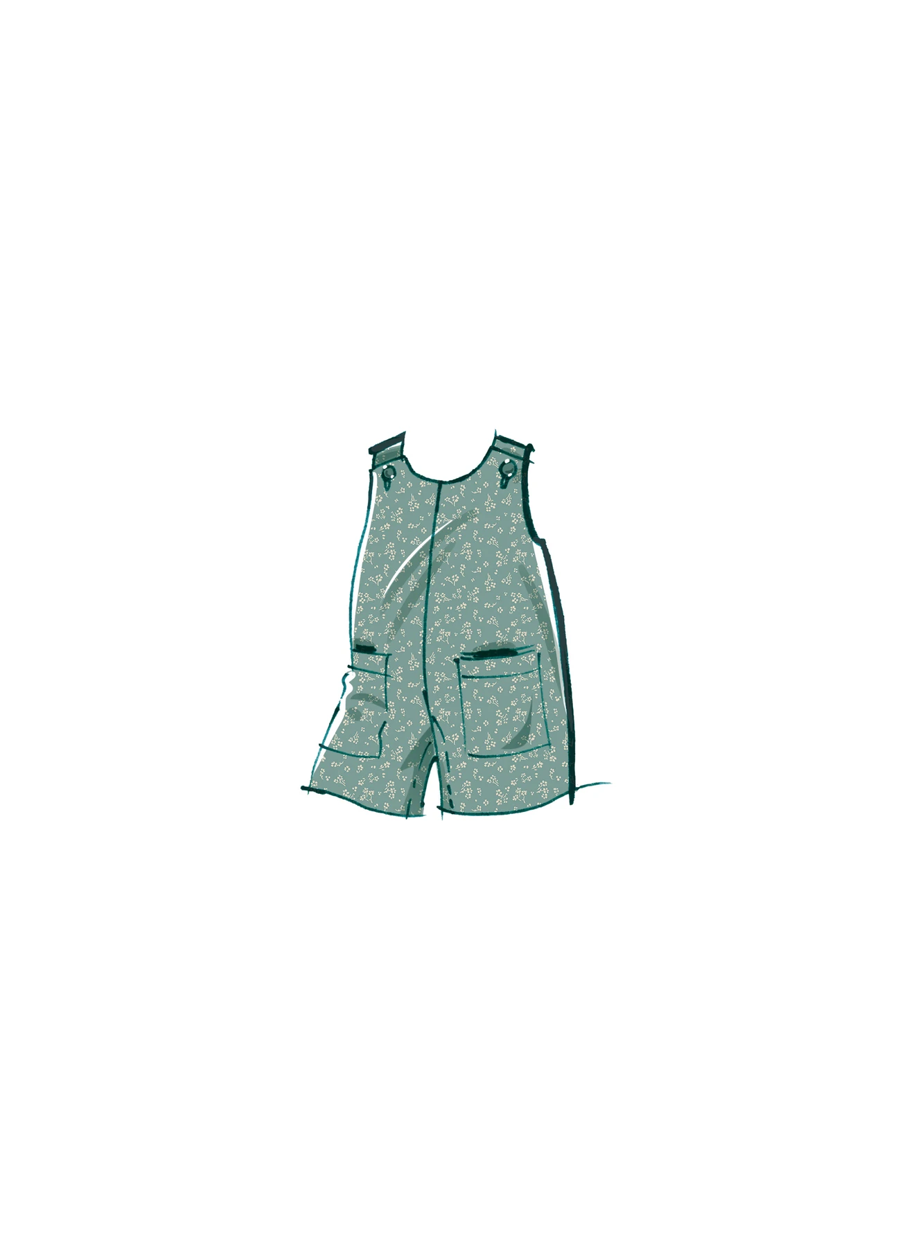 McCall's Sewing Pattern Toddlers' Romper in Two Lengths, Dresses, Jacket and Shirt by Laura Ashley (PDF) 4 McCall's Sewing Pattern Toddlers' Romper in Two Lengths, Dresses, Jacket and Shirt by Laura Ashley (PDF)