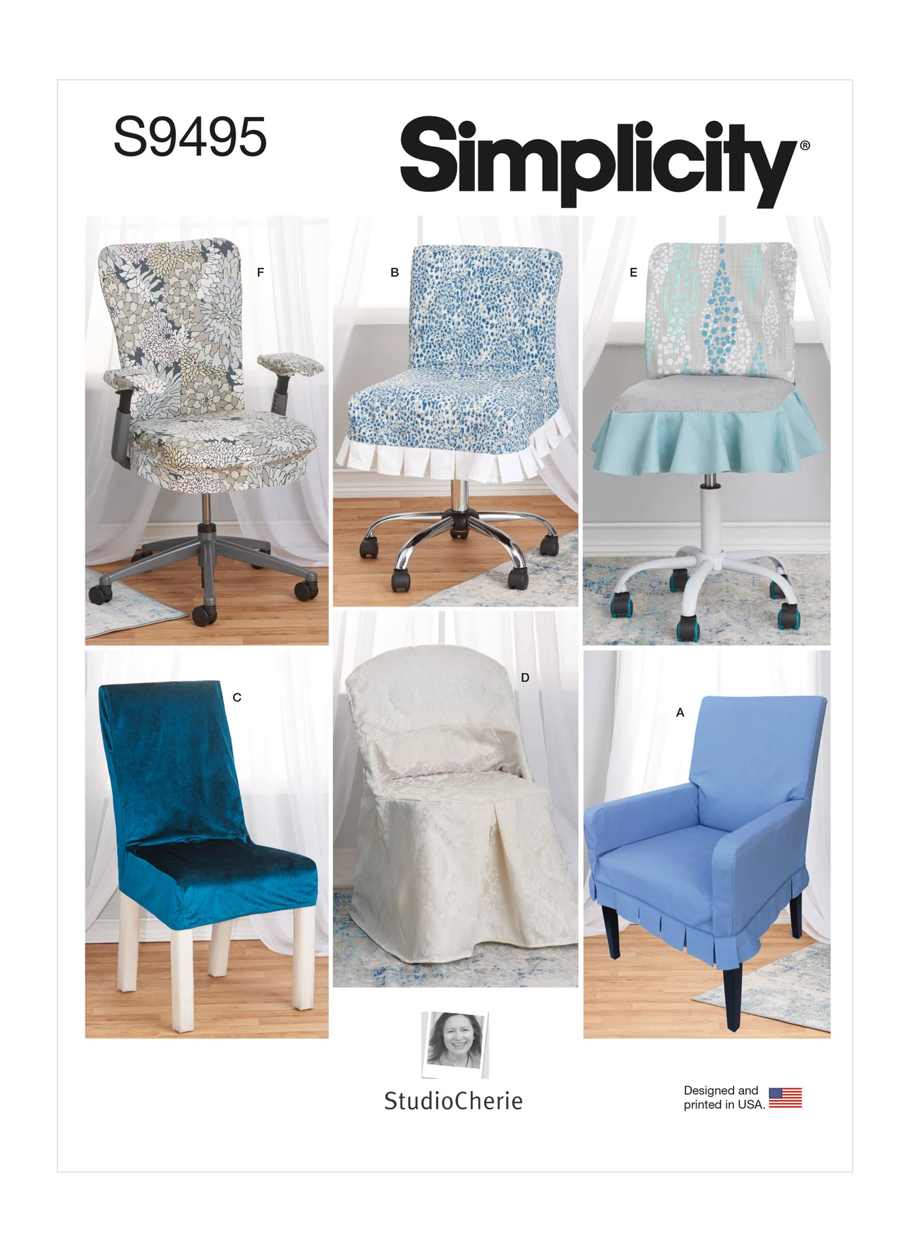 Simplicity Sewing Pattern Chair Slipcovers 1 Simplicity Sewing Pattern Chair Slipcovers