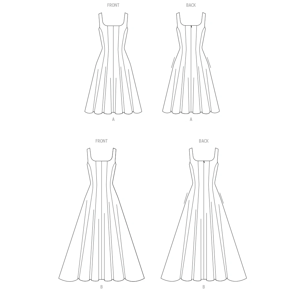 McCall's Sewing Pattern Misses' and Women's Special Occasion Dress in Two Lengths (PDF) 9 McCall's Sewing Pattern Misses' and Women's Special Occasion Dress in Two Lengths (PDF)