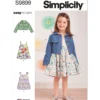 Simplicity Sewing Pattern Toddlers' Jacket and Dresses (PDF) 5 Simplicity Sewing Pattern Toddlers' Jacket and Dresses (PDF)