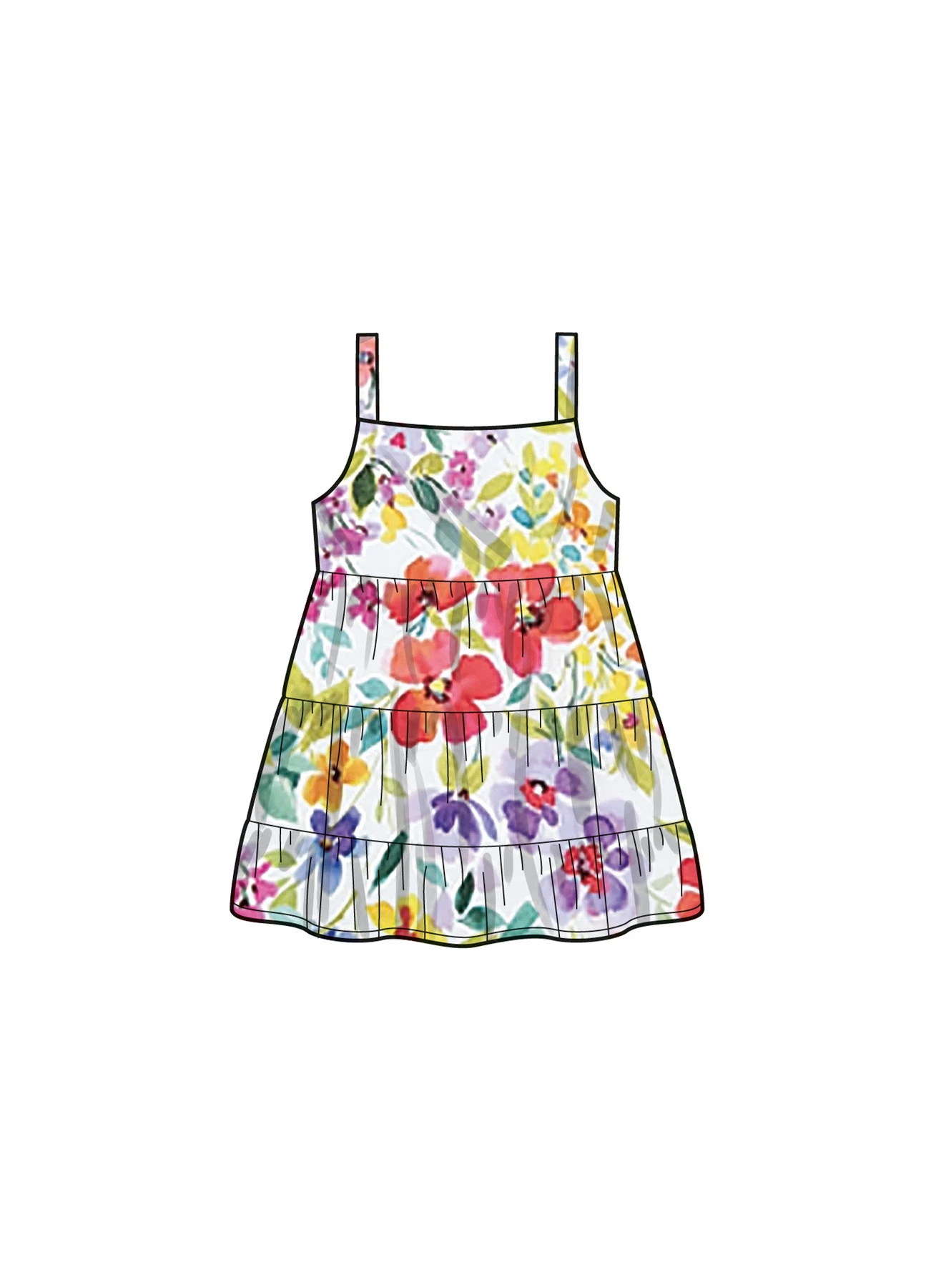 Simplicity Sewing Pattern Toddlers' Jacket and Dresses (PDF) 4 Simplicity Sewing Pattern Toddlers' Jacket and Dresses (PDF)
