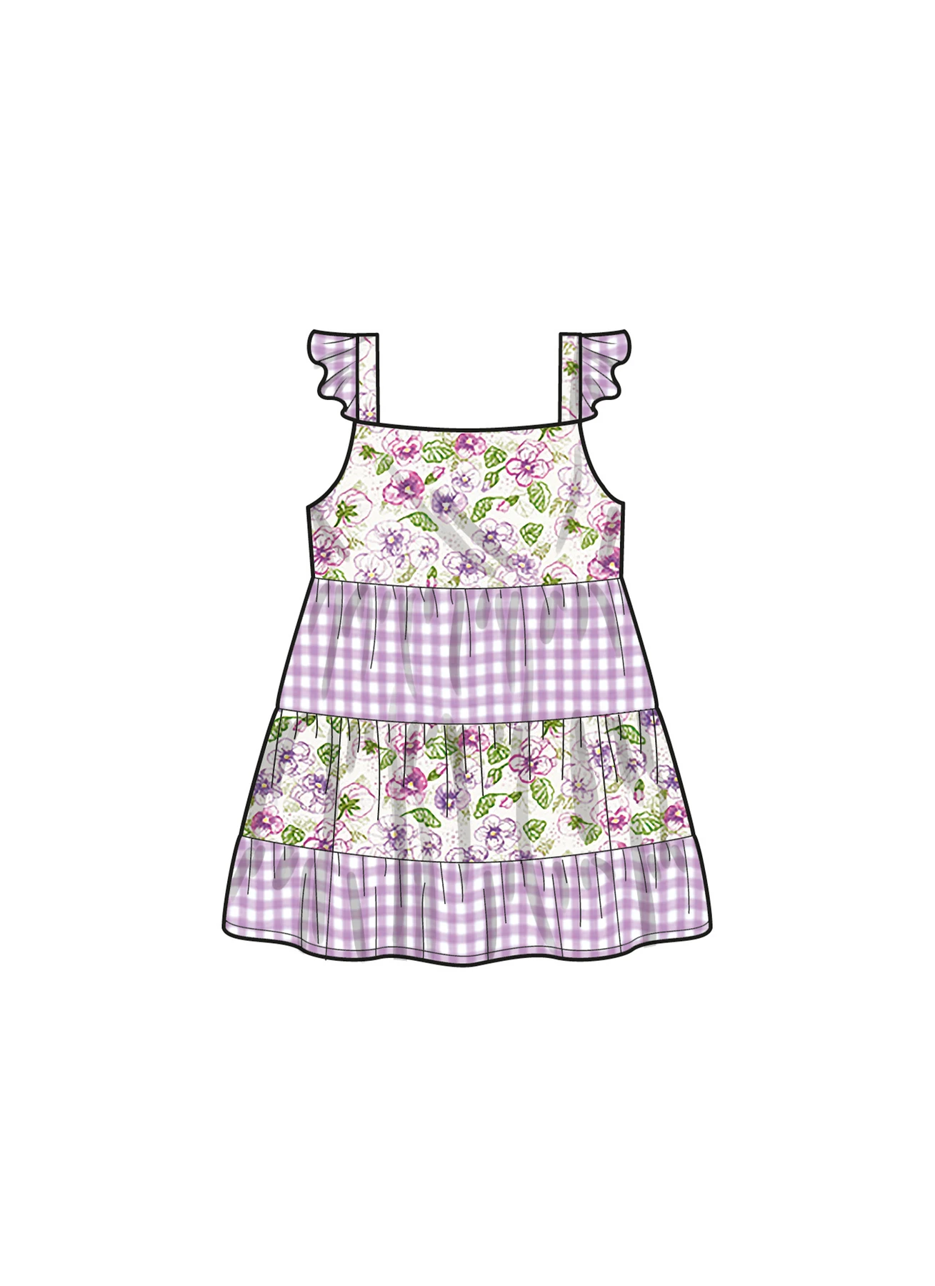 Simplicity Sewing Pattern Toddlers' Jacket and Dresses (PDF) 5 Simplicity Sewing Pattern Toddlers' Jacket and Dresses (PDF)