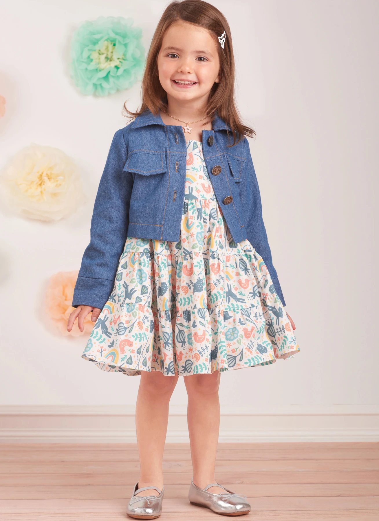 Simplicity Sewing Pattern Toddlers' Jacket and Dresses (PDF) 6 Simplicity Sewing Pattern Toddlers' Jacket and Dresses (PDF)