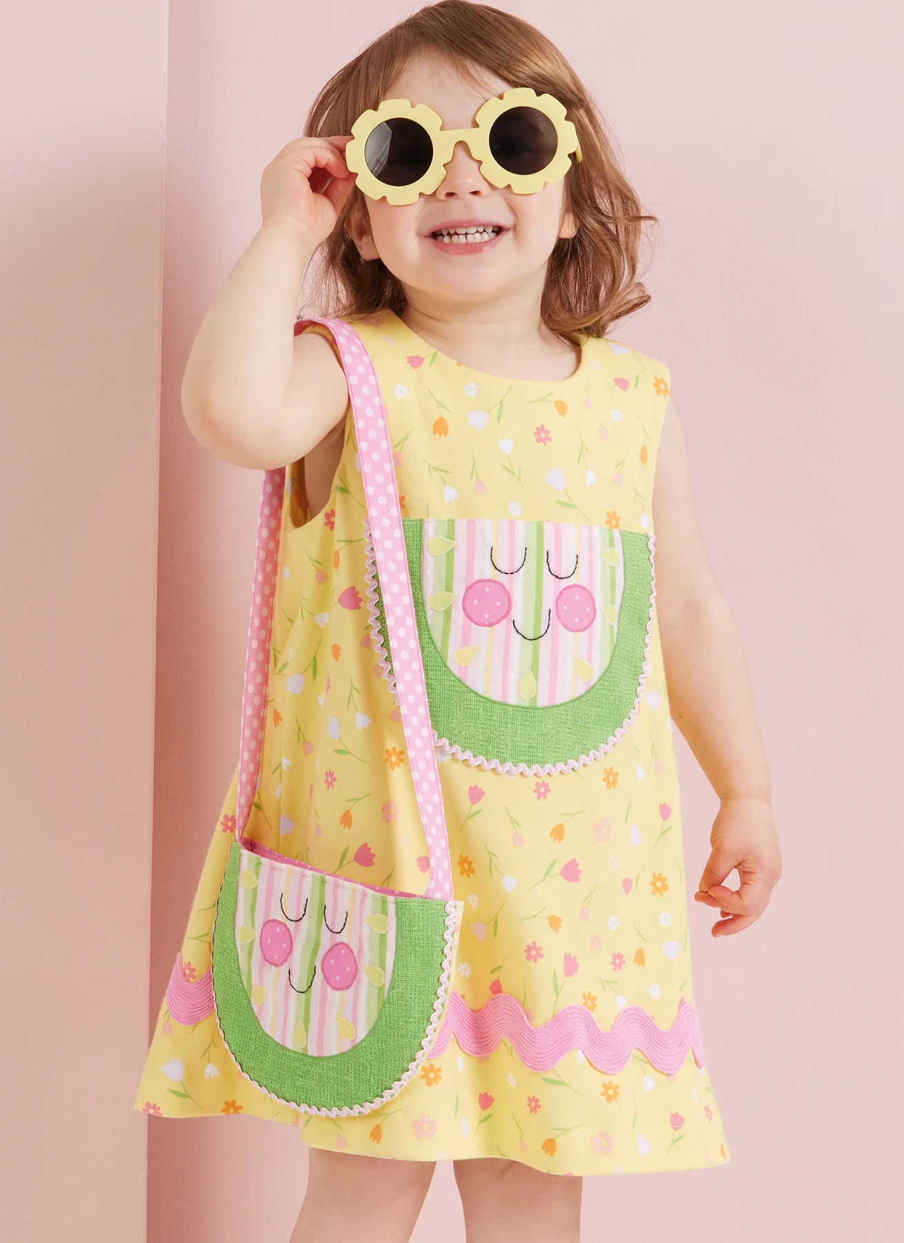 Simplicity Sewing Pattern Toddlers' Dress with Sleeve Variations and Purse by Sew Sweet Chic by Susan Cousineau 6 Simplicity Sewing Pattern Toddlers' Dress with Sleeve Variations and Purse by Sew Sweet Chic by Susan Cousineau