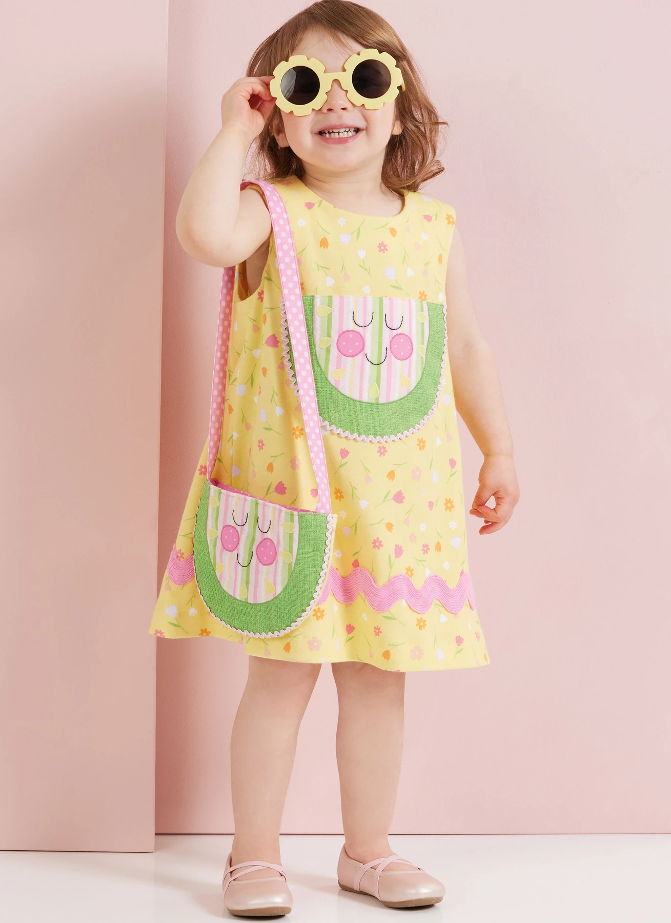 Simplicity Sewing Pattern Toddlers' Dress with Sleeve Variations and Purse by Sew Sweet Chic by Susan Cousineau 9 Simplicity Sewing Pattern Toddlers' Dress with Sleeve Variations and Purse by Sew Sweet Chic by Susan Cousineau