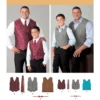 Simplicity Sewing Pattern Husky Boys' & Big & Tall Men's Vests