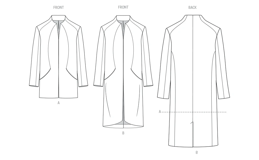 Vogue Patterns Men's Lined Jacket in Two Lengths 8 Vogue Patterns Men's Lined Jacket in Two Lengths