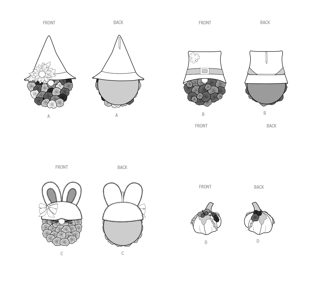 Simplicity Sewing Pattern Seasonal Crafts 6 Simplicity Sewing Pattern Seasonal Crafts