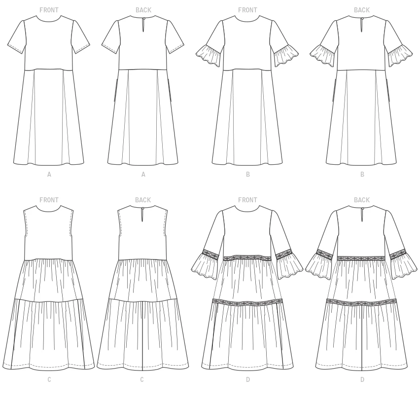 McCall's Sewing Pattern Misses' Dresses 8 McCall's Sewing Pattern Misses' Dresses