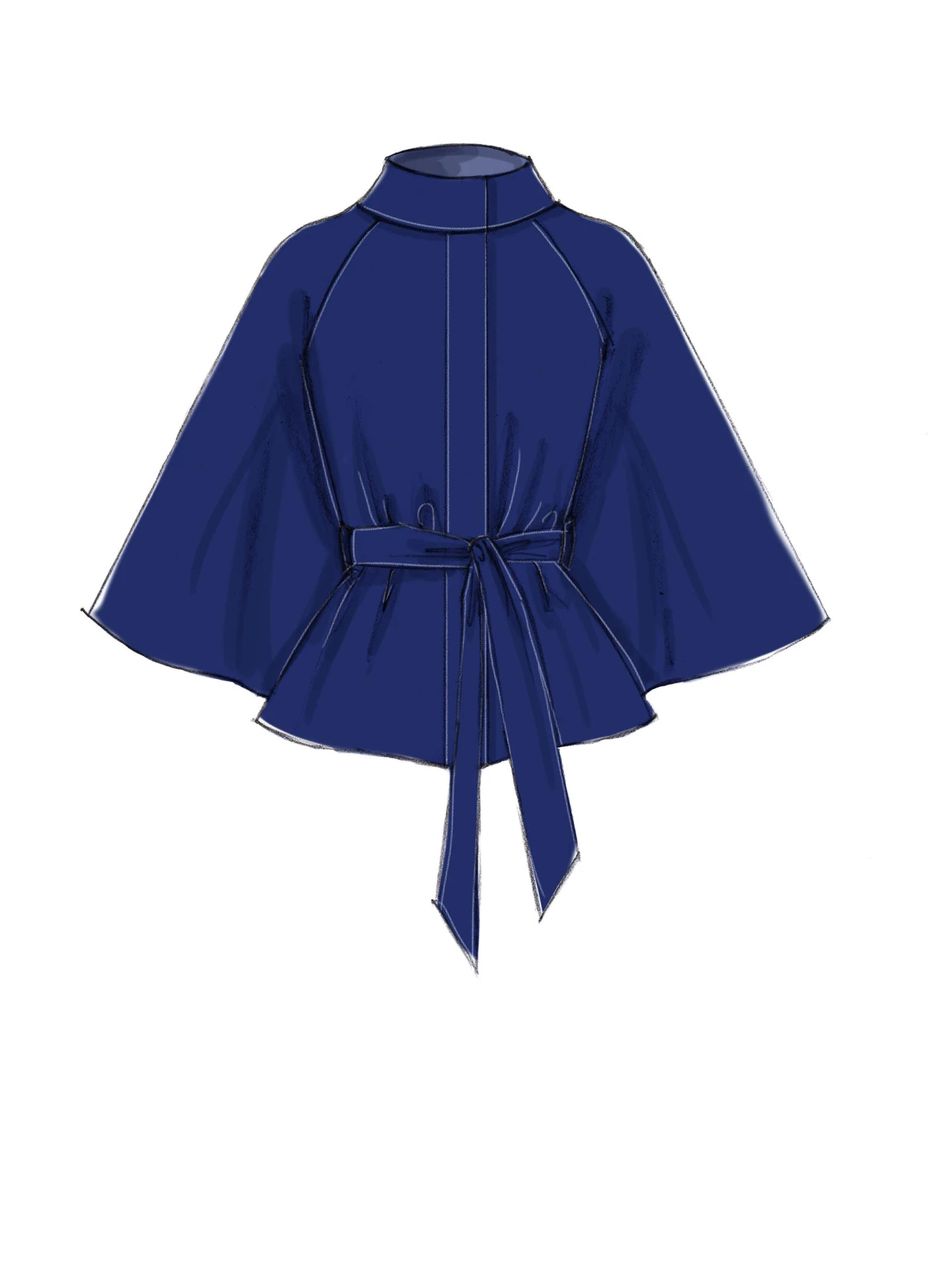 McCall's Sewing Pattern Misses' Hooded, Collared or Collarless Capes, and Belt (PDF) 3 McCall's Sewing Pattern Misses' Hooded, Collared or Collarless Capes, and Belt (PDF)