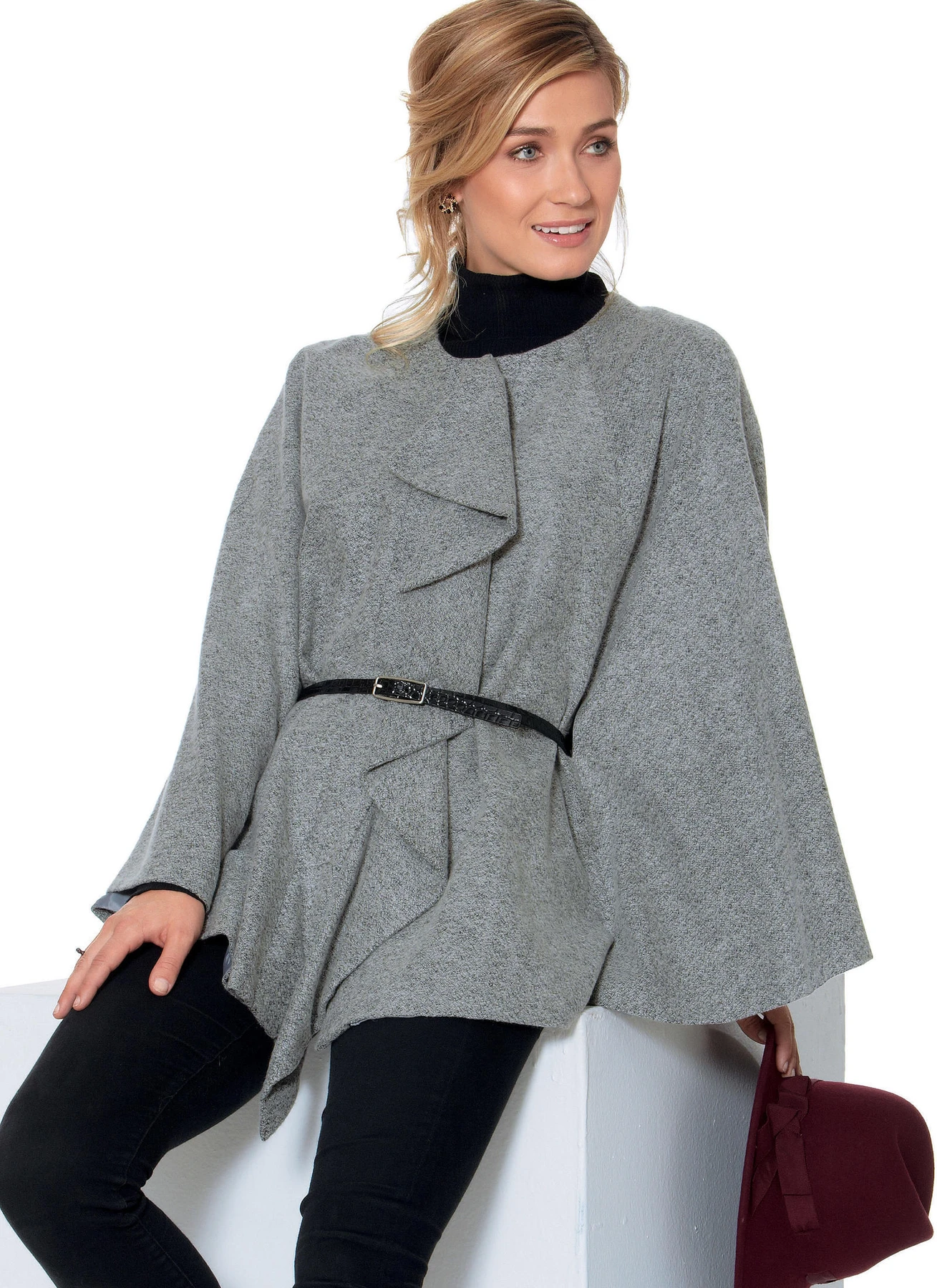 McCall's Sewing Pattern Misses' Hooded, Collared or Collarless Capes, and Belt (PDF) 7 McCall's Sewing Pattern Misses' Hooded, Collared or Collarless Capes, and Belt (PDF)