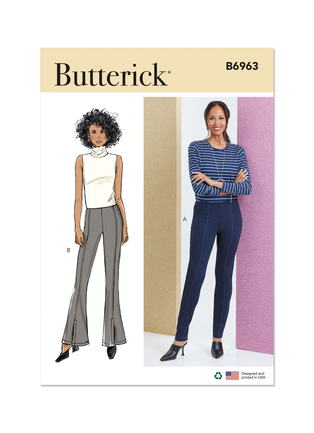 Butterick Sewing Pattern Misses' Pants (PDF) 1 Butterick Sewing Pattern Misses' Pants (PDF)
