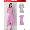 New Look Sewing Pattern Misses' Dress In Two Lengths with Sleeve Variations 12 New Look Sewing Pattern Misses' Dress In Two Lengths with Sleeve Variations