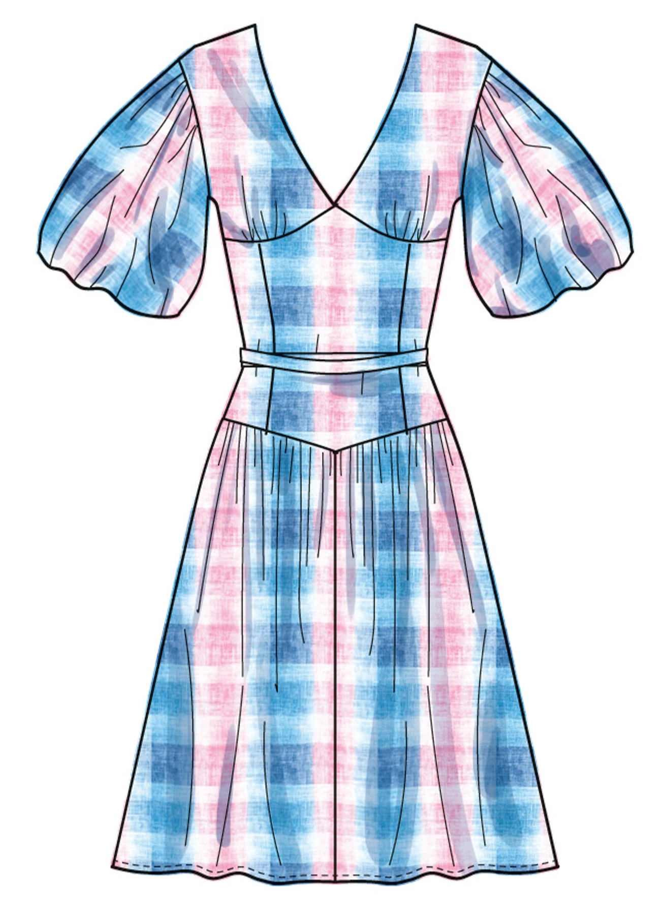 Simplicity Sewing Pattern Misses' and Women's Dress with Length and Sleeve Variations (PDF) 3 Simplicity Sewing Pattern Misses' and Women's Dress with Length and Sleeve Variations (PDF)