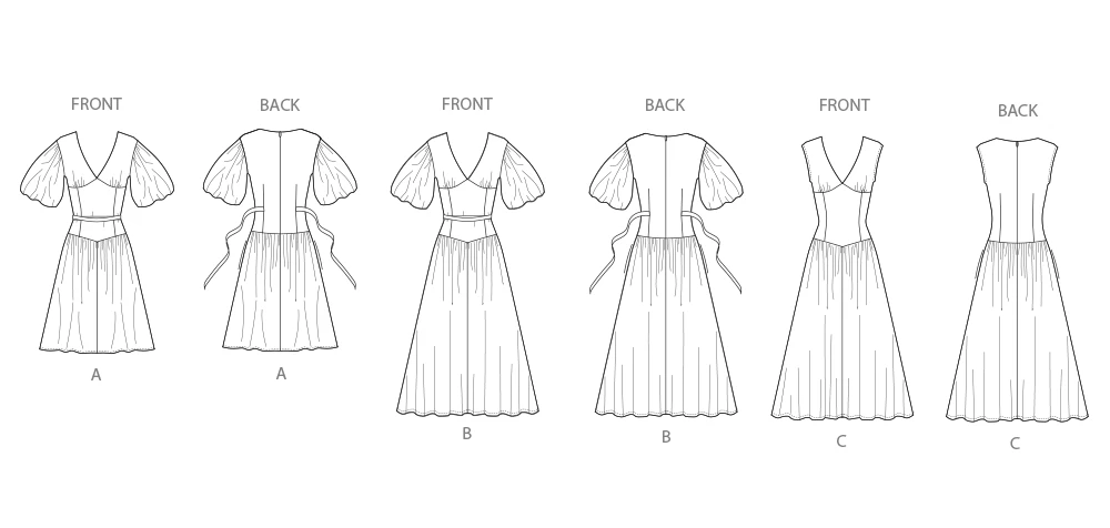 Simplicity Sewing Pattern Misses' and Women's Dress with Length and Sleeve Variations (PDF) 8 Simplicity Sewing Pattern Misses' and Women's Dress with Length and Sleeve Variations (PDF)