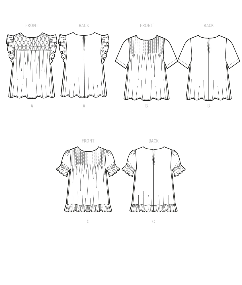 McCall's Sewing Pattern Misses' Tops 8 McCall's Sewing Pattern Misses' Tops