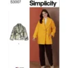 Simplicity Sewing Pattern Misses' Coat and Jacket (PDF) 16 Simplicity Sewing Pattern Misses' Coat and Jacket (PDF)