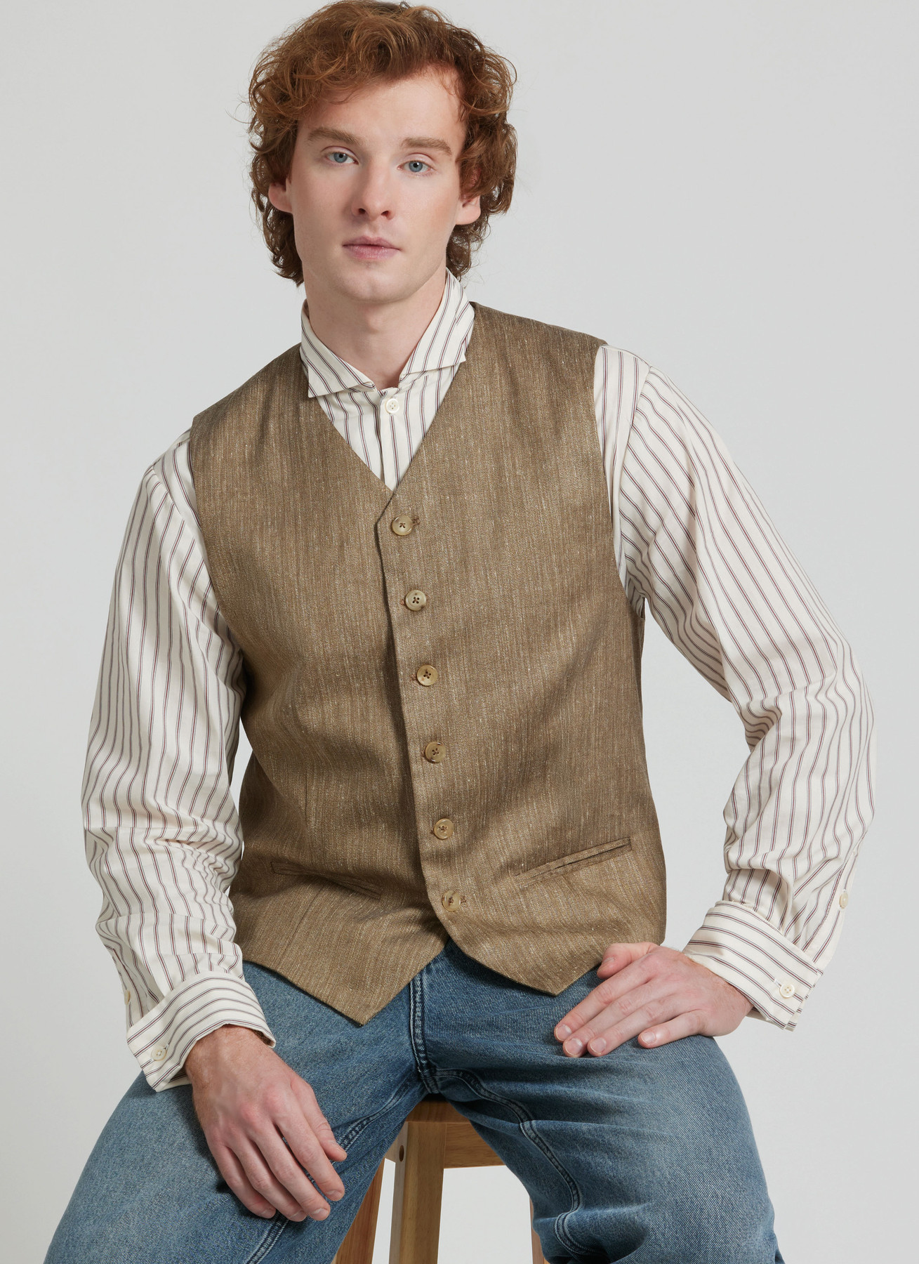 Simplicity Sewing Pattern Men's Vest and Slim Fit Shirt 2 Simplicity Sewing Pattern Men's Vest and Slim Fit Shirt