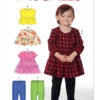 McCall's Sewing Pattern Toddlers' Gathered Tops, Dresses and Leggings (PDF) 16 McCall's Sewing Pattern Toddlers' Gathered Tops, Dresses and Leggings (PDF)