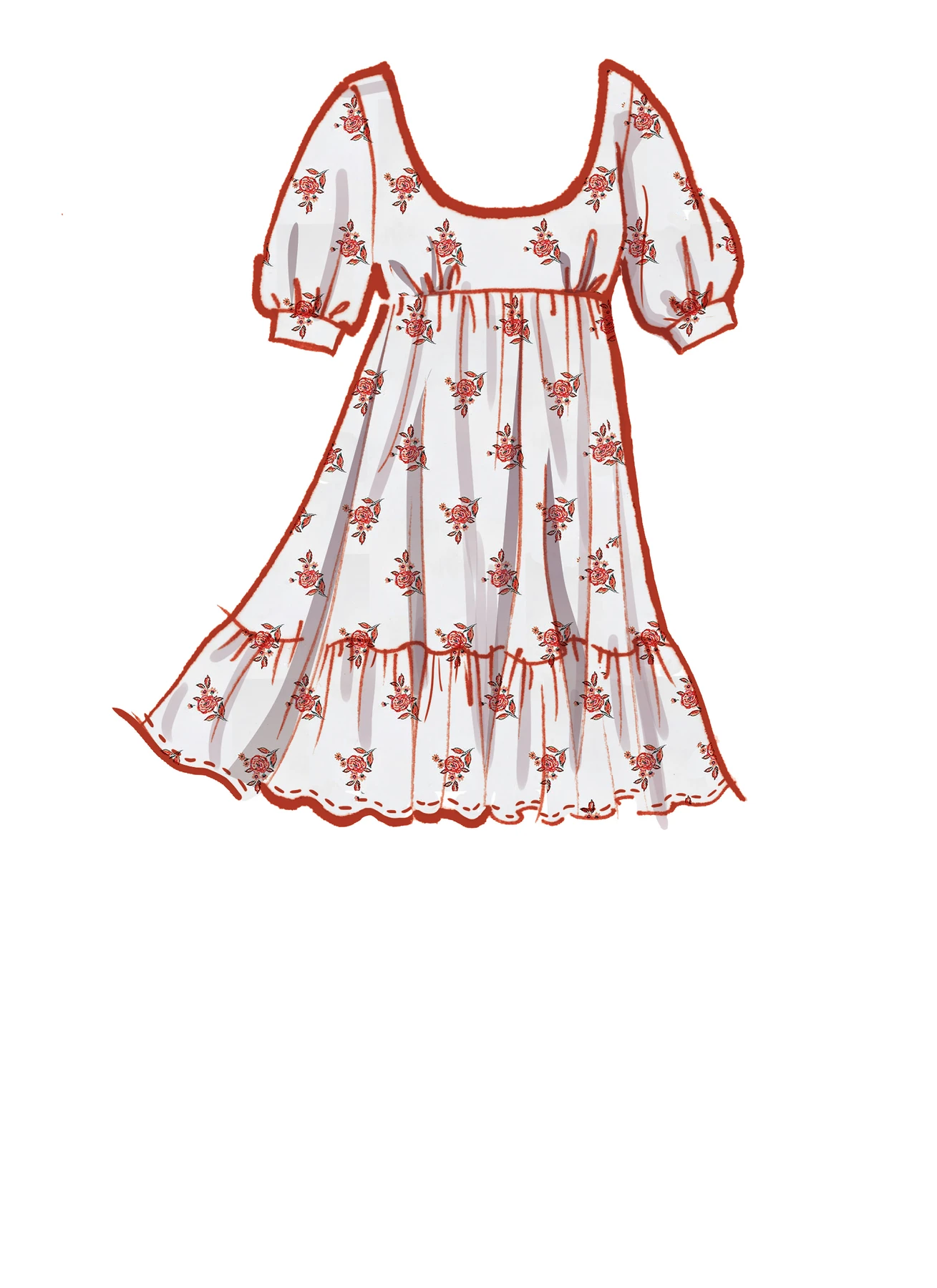 McCall's Sewing Pattern Misses' Dresses 54 McCall's Sewing Pattern Misses' Dresses