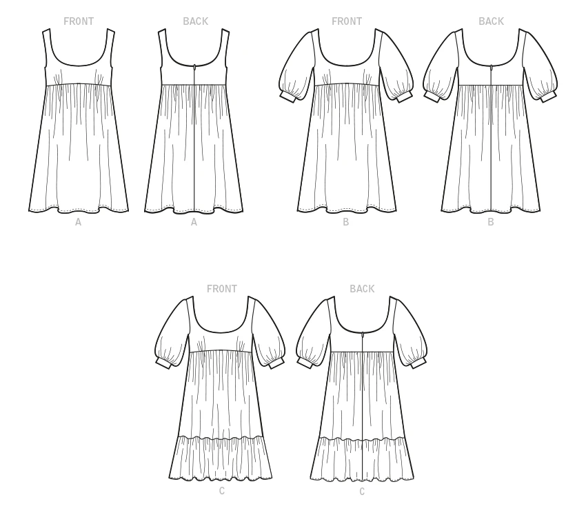 McCall's Sewing Pattern Misses' Dresses 58 McCall's Sewing Pattern Misses' Dresses