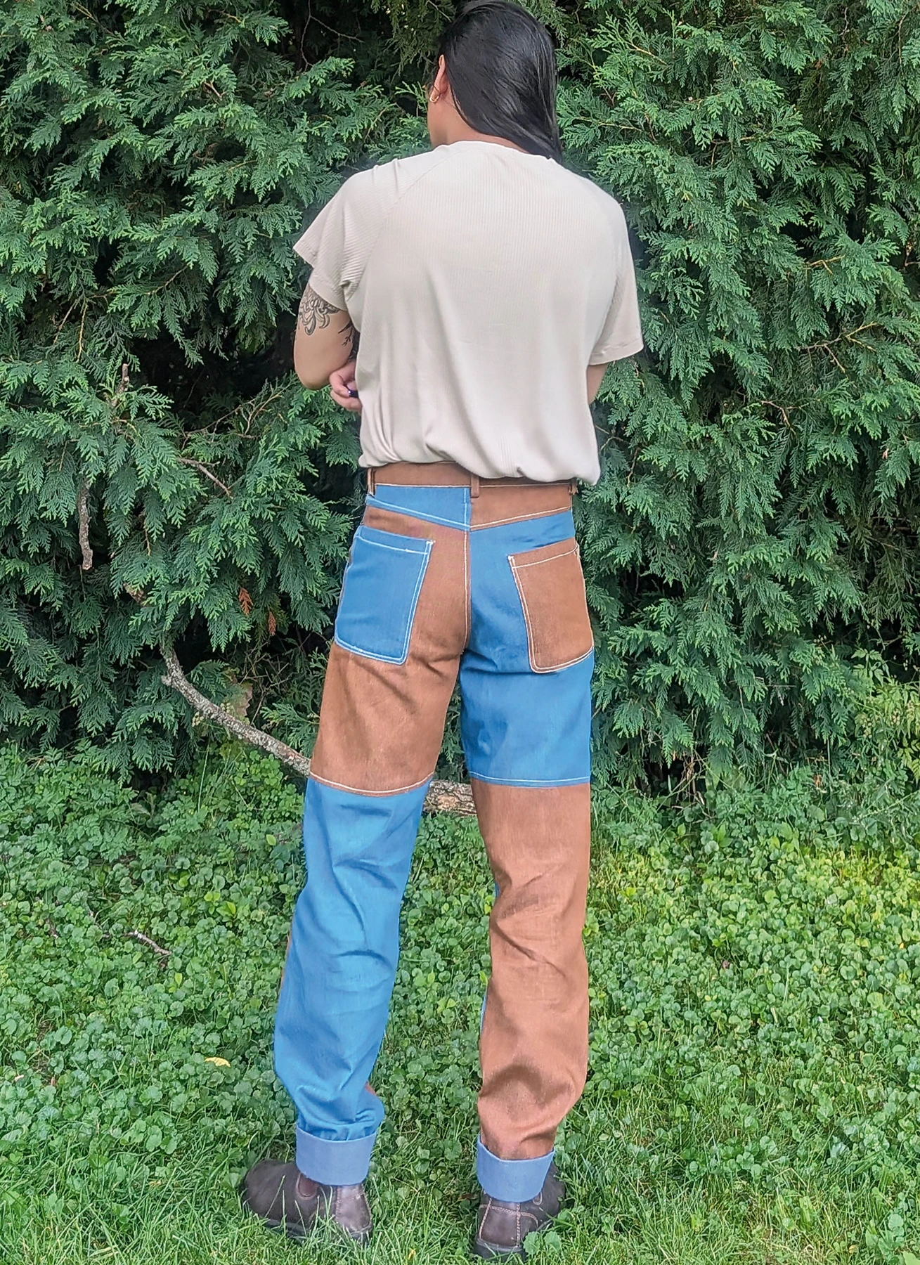 Know Me Sewing Pattern Men's Patched Pants by Donny Q 4 Know Me Sewing Pattern Men's Patched Pants by Donny Q