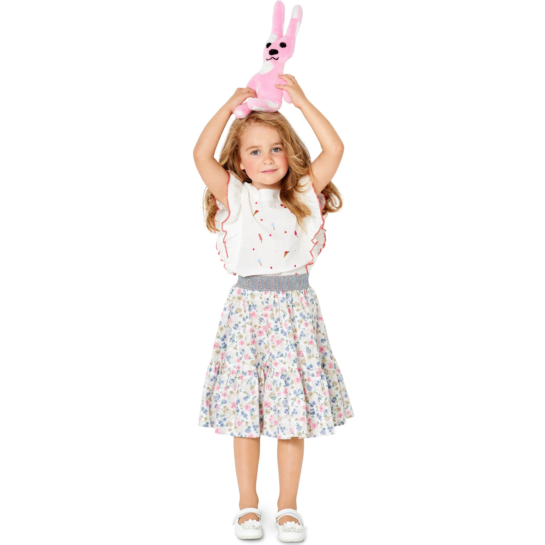 Burda Style Sewing Pattern Children's Pinafore Skirt 2 Burda Style Sewing Pattern Children's Pinafore Skirt