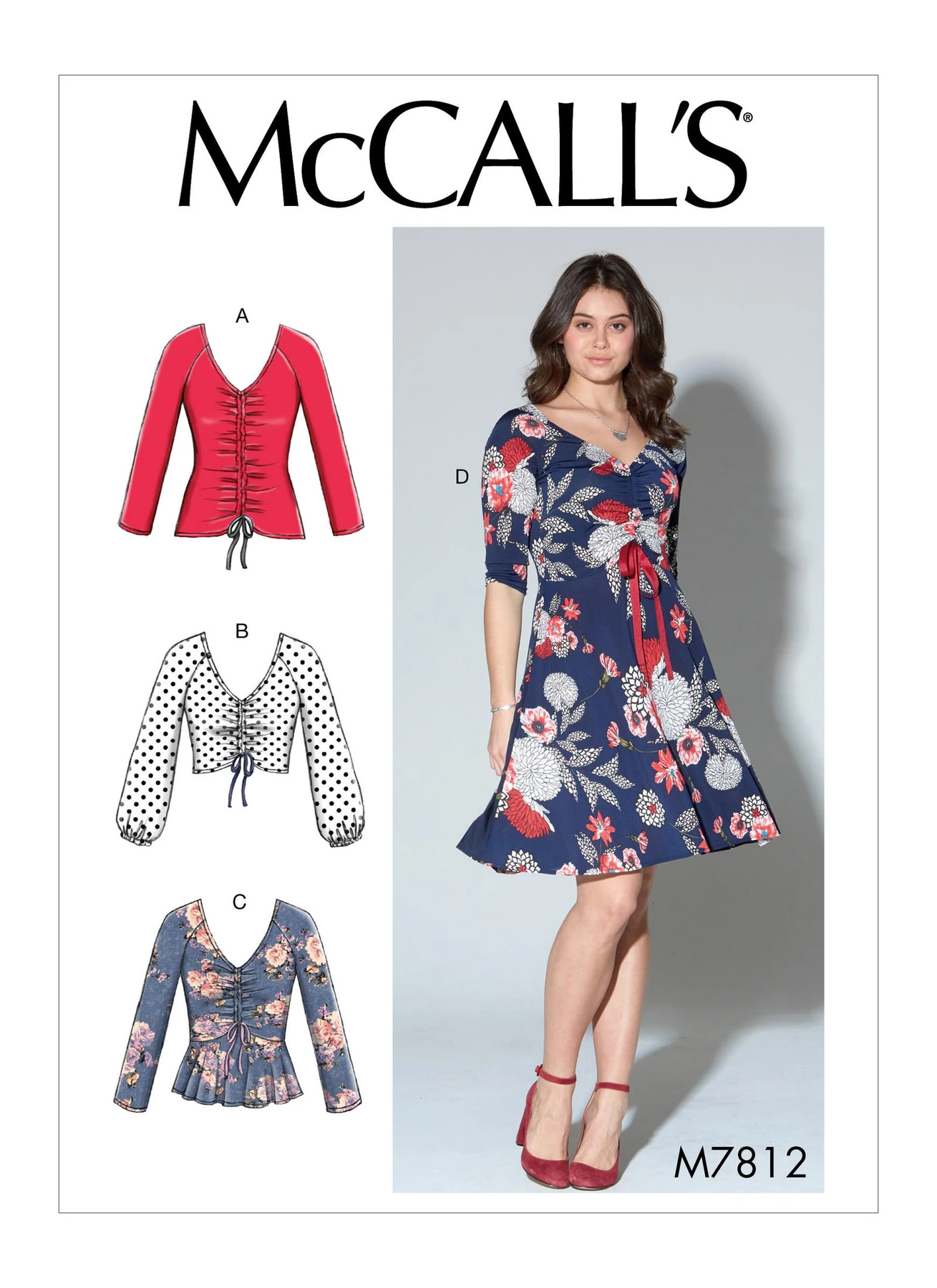 McCall's Sewing Pattern Misses' Tops and Dress (PDF) 1 McCall's Sewing Pattern Misses' Tops and Dress (PDF)