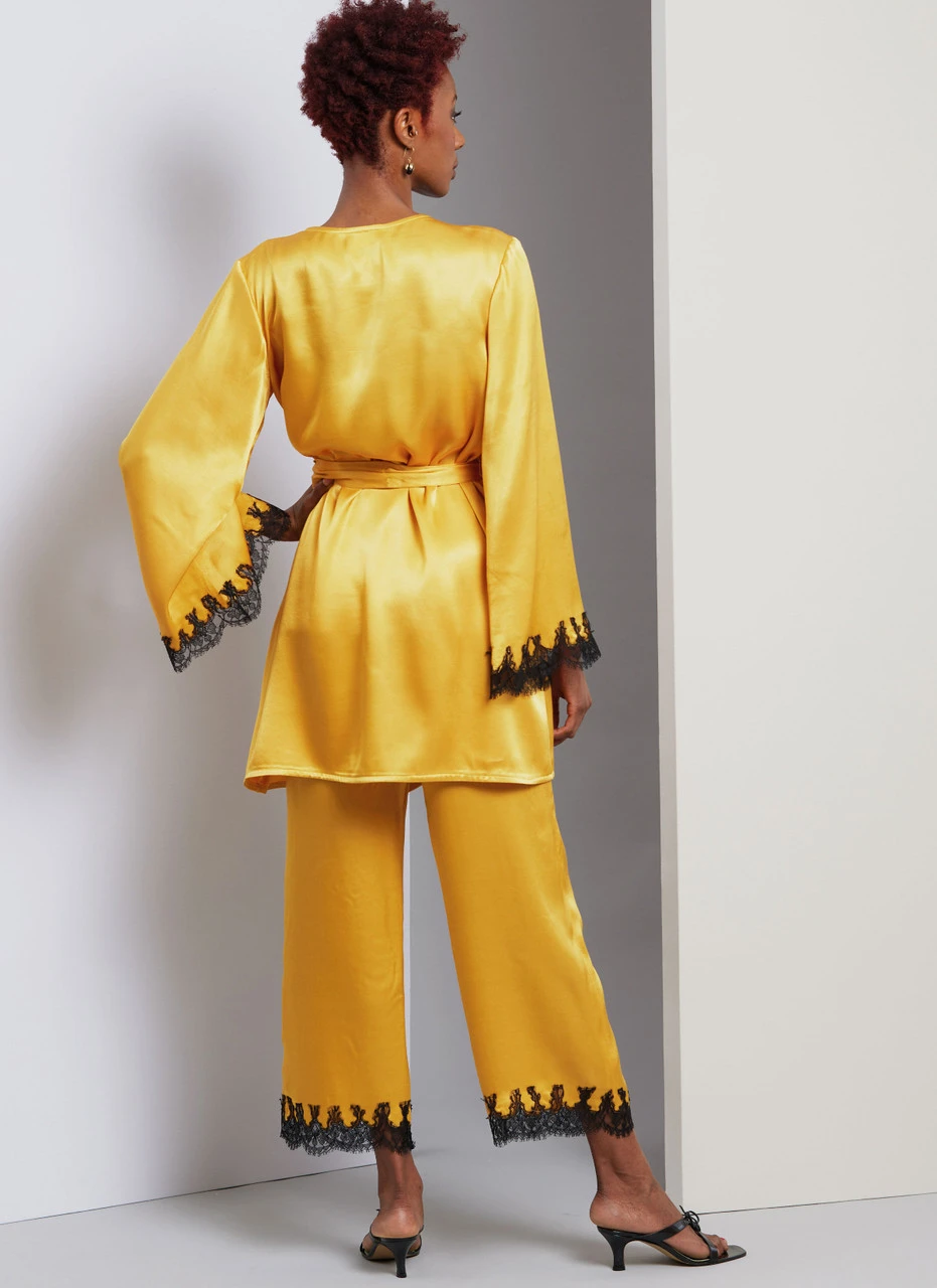 Vogue Patterns Misses' Robe, Camisole, Slip Dress and Pants (PDF) 5 Vogue Patterns Misses' Robe, Camisole, Slip Dress and Pants (PDF)