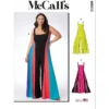 McCall's Sewing Pattern Women's Knit Jumpsuits and Dress (PDF)