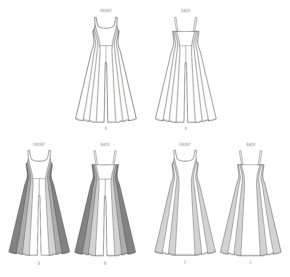 McCall's Sewing Pattern Women's Knit Jumpsuits and Dress (PDF) 7 McCall's Sewing Pattern Women's Knit Jumpsuits and Dress (PDF)