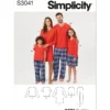 Simplicity Sewing Pattern Children's, Teens' and Adults' Lounge Shorts, Pants and Knit Top and Tunic (PDF) 7 Simplicity Sewing Pattern Children's, Teens' and Adults' Lounge Shorts, Pants and Knit Top and Tunic (PDF)