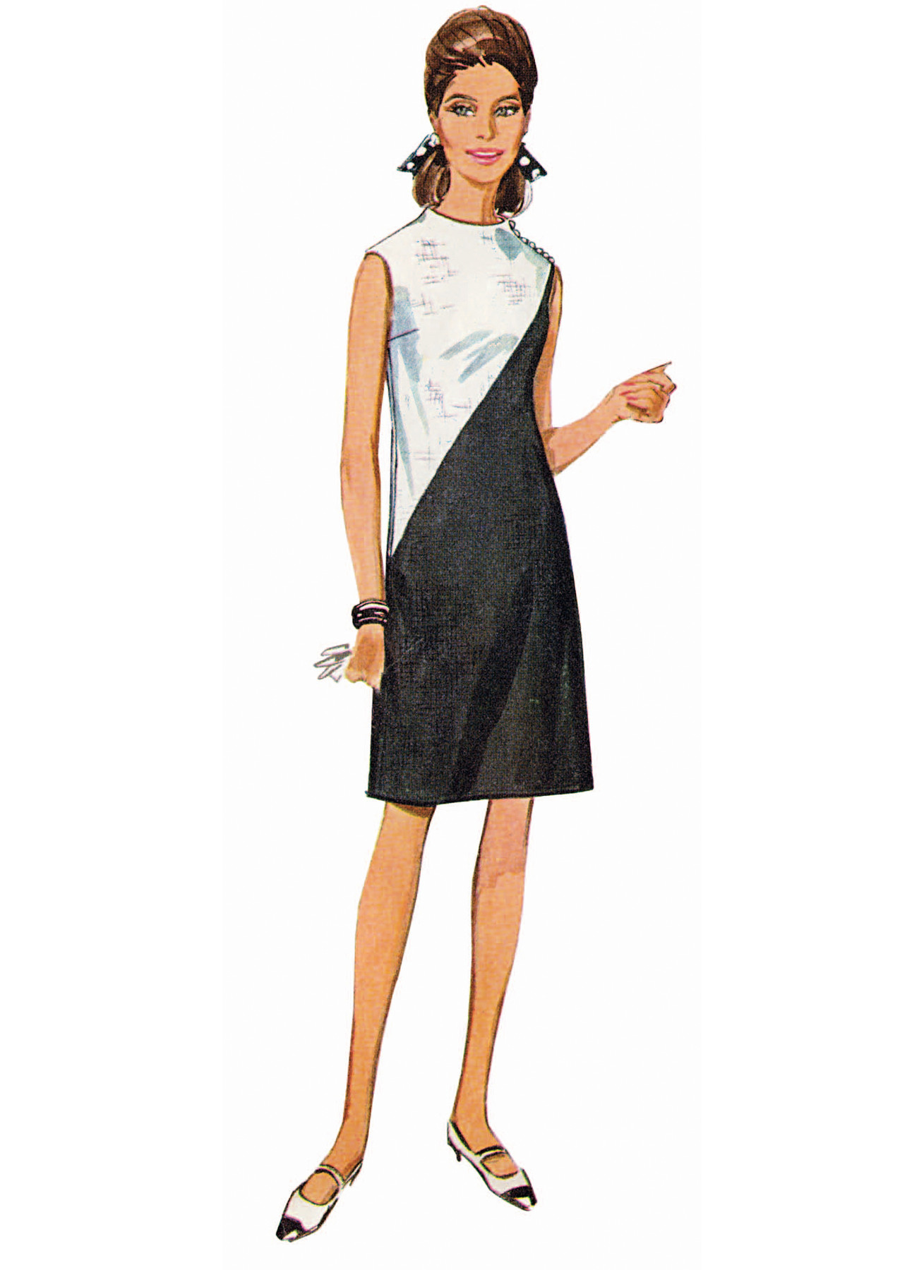 Simplicity Sewing Pattern 1960s Misses' Dress 3 Simplicity Sewing Pattern 1960s Misses' Dress