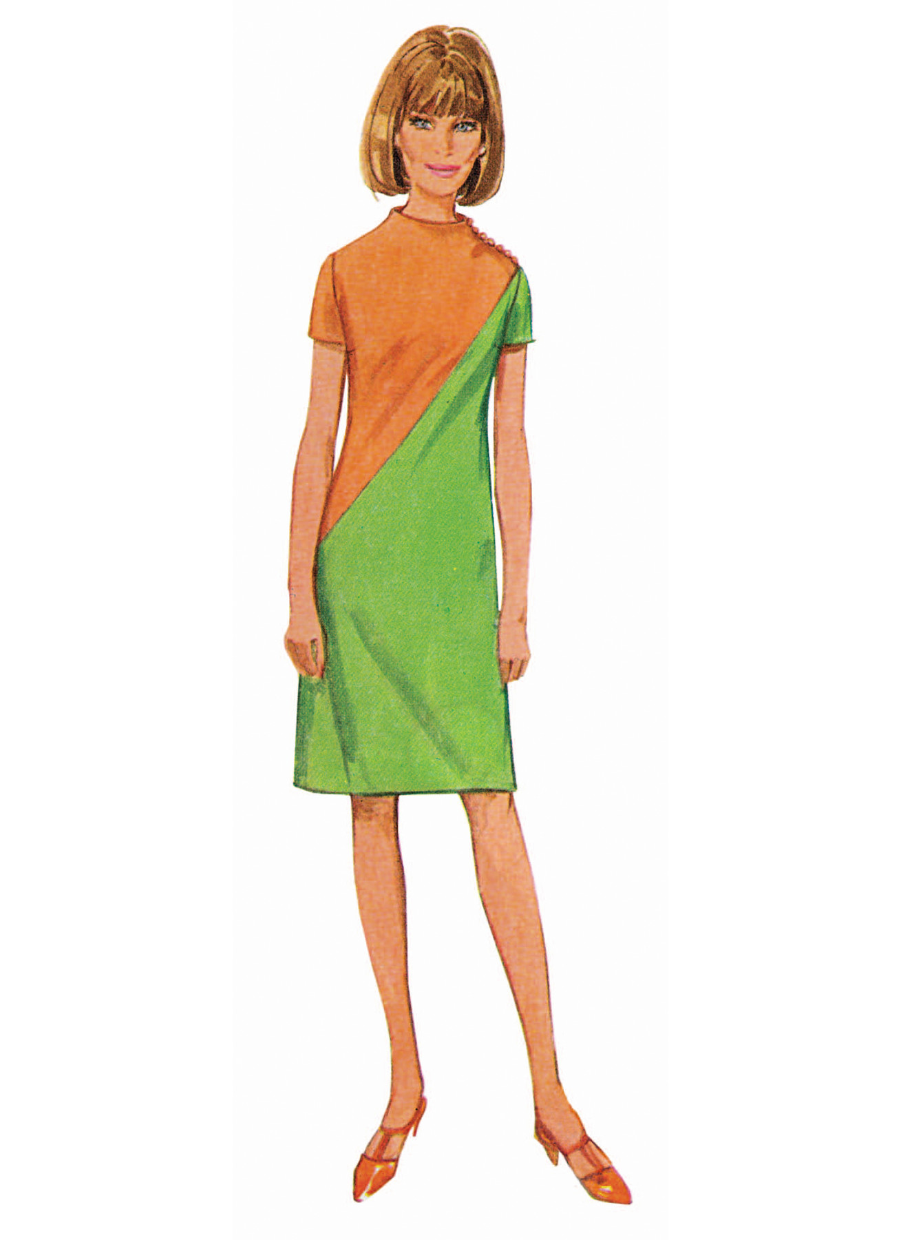Simplicity Sewing Pattern 1960s Misses' Dress 4 Simplicity Sewing Pattern 1960s Misses' Dress