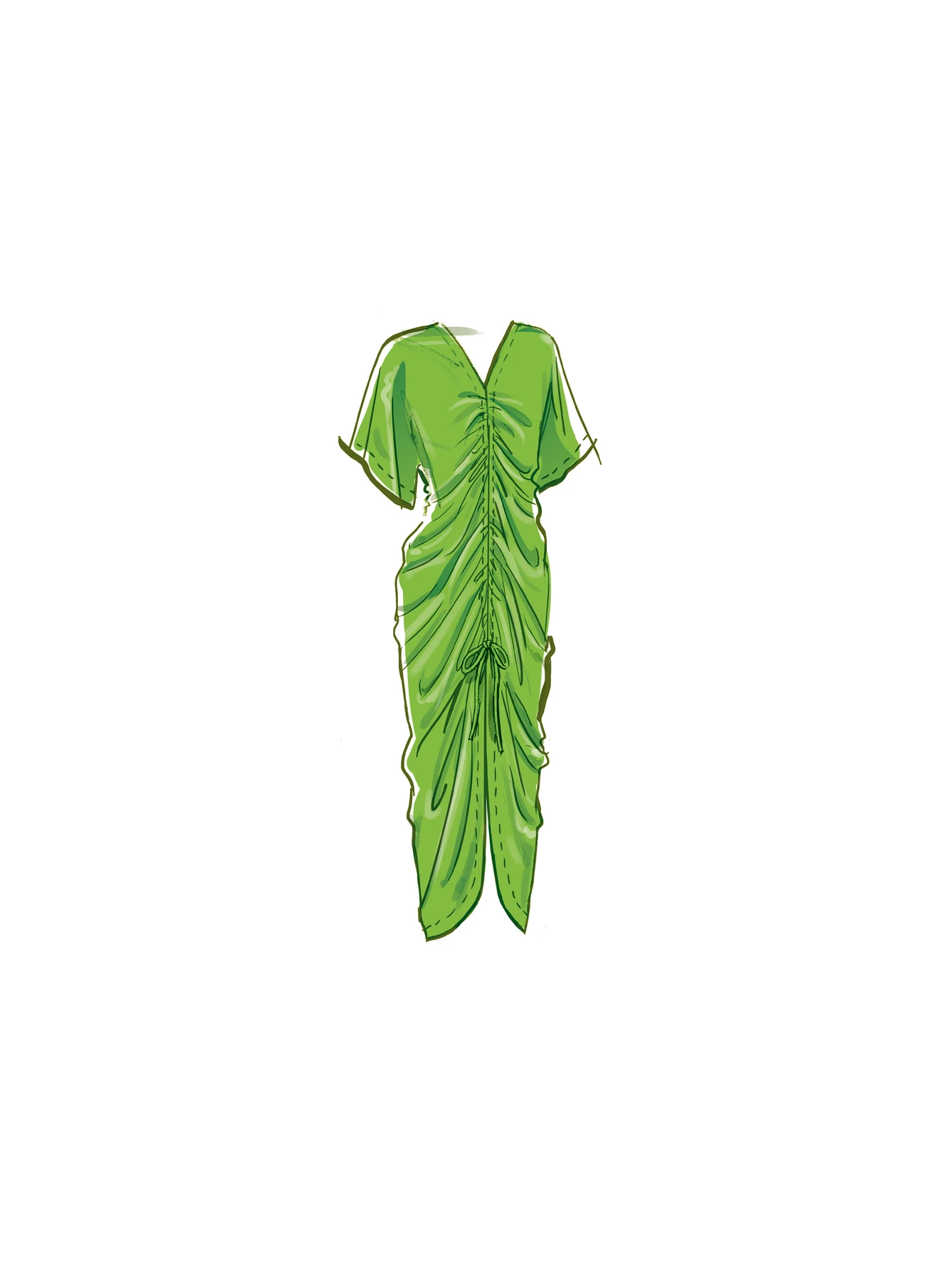 McCall's Sewing Pattern Misses' Caftan In Two Lengths (PDF) 4 McCall's Sewing Pattern Misses' Caftan In Two Lengths (PDF)