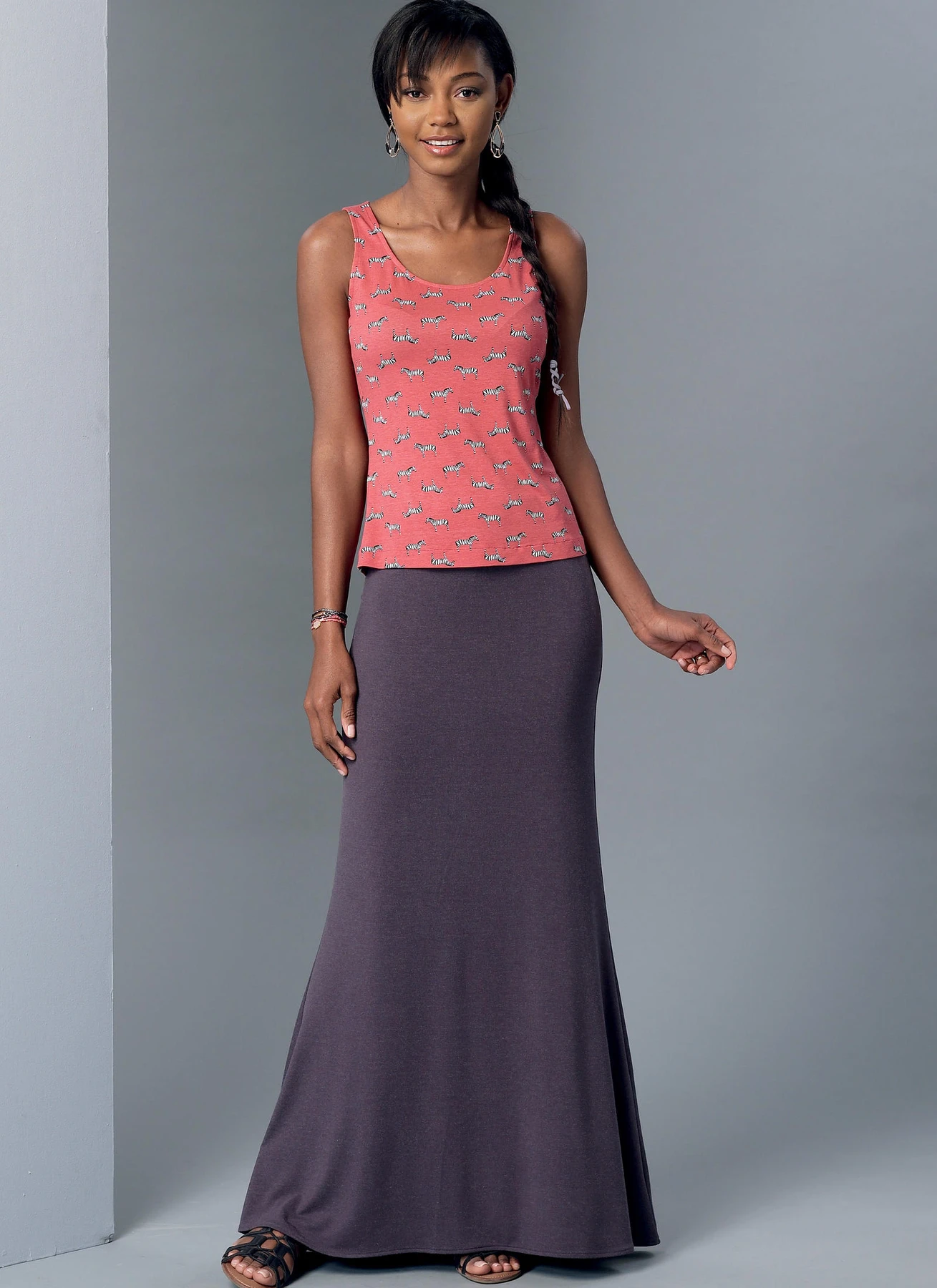 McCall's Sewing Pattern Misses' Knit Tank Top, Dresses and Skirts (PDF) 2 McCall's Sewing Pattern Misses' Knit Tank Top, Dresses and Skirts (PDF)