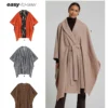 Simplicity Sewing Pattern Misses' Capes and Tie Belt 20 Simplicity Sewing Pattern Misses' Capes and Tie Belt