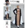 Know Me Sewing Pattern Misses' Knit Dress and Puffer Scarf Vest by Keechii B Style (PDF)