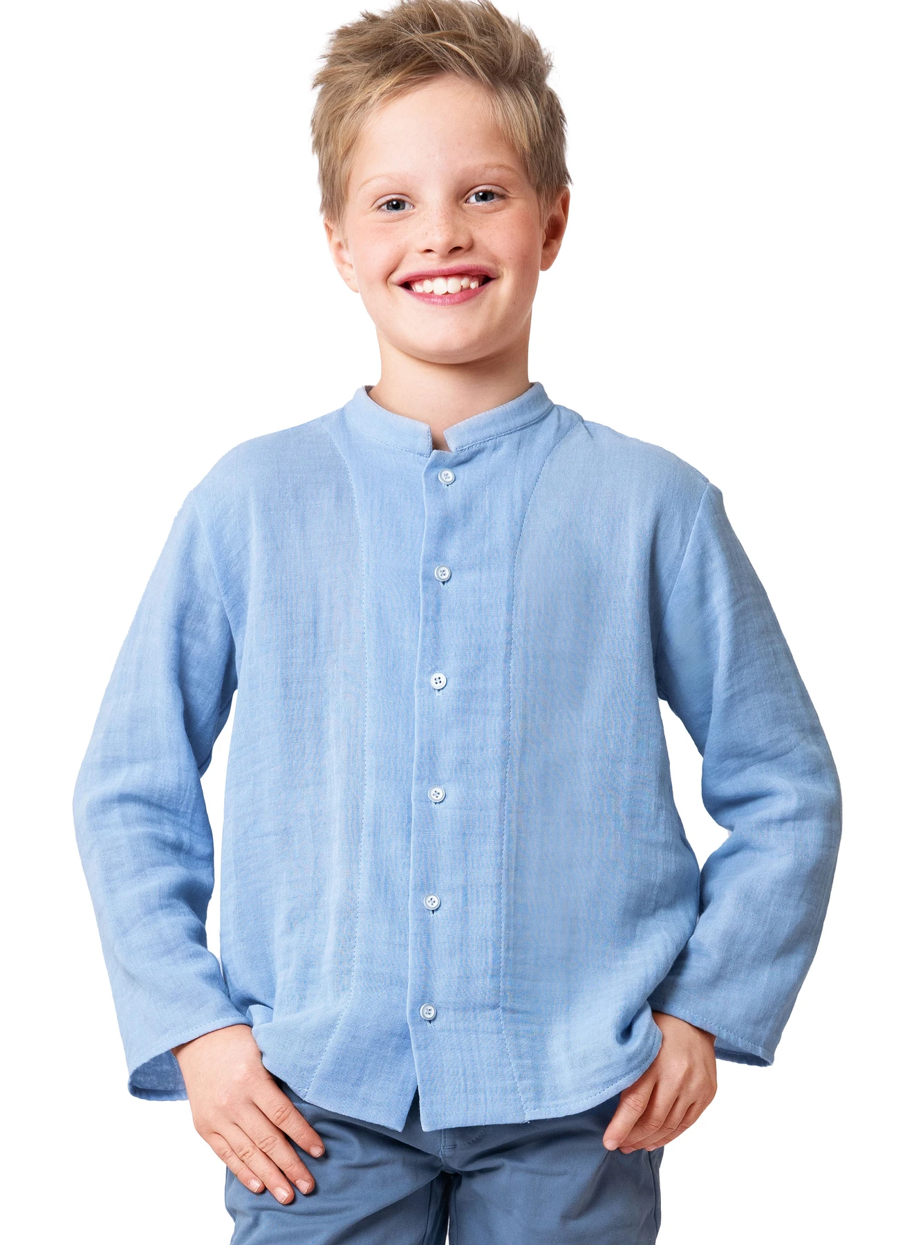 Burda Style Sewing Pattern 9209 Children's Shirt 2 Burda Style Sewing Pattern 9209 Children's Shirt