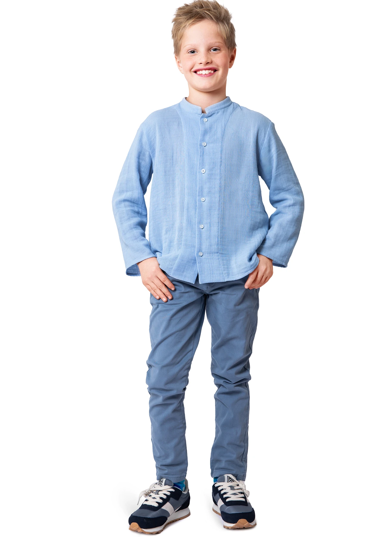 Burda Style Sewing Pattern 9209 Children's Shirt 4 Burda Style Sewing Pattern 9209 Children's Shirt