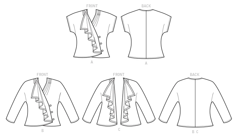 McCall's Sewing Pattern Misses' Vest and Jackets (PDF) 8 McCall's Sewing Pattern Misses' Vest and Jackets (PDF)