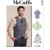 McCall's Sewing Pattern Men's Lined Vest, Shirts, Tie and Bow Tie (PDF) 16 McCall's Sewing Pattern Men's Lined Vest, Shirts, Tie and Bow Tie (PDF)