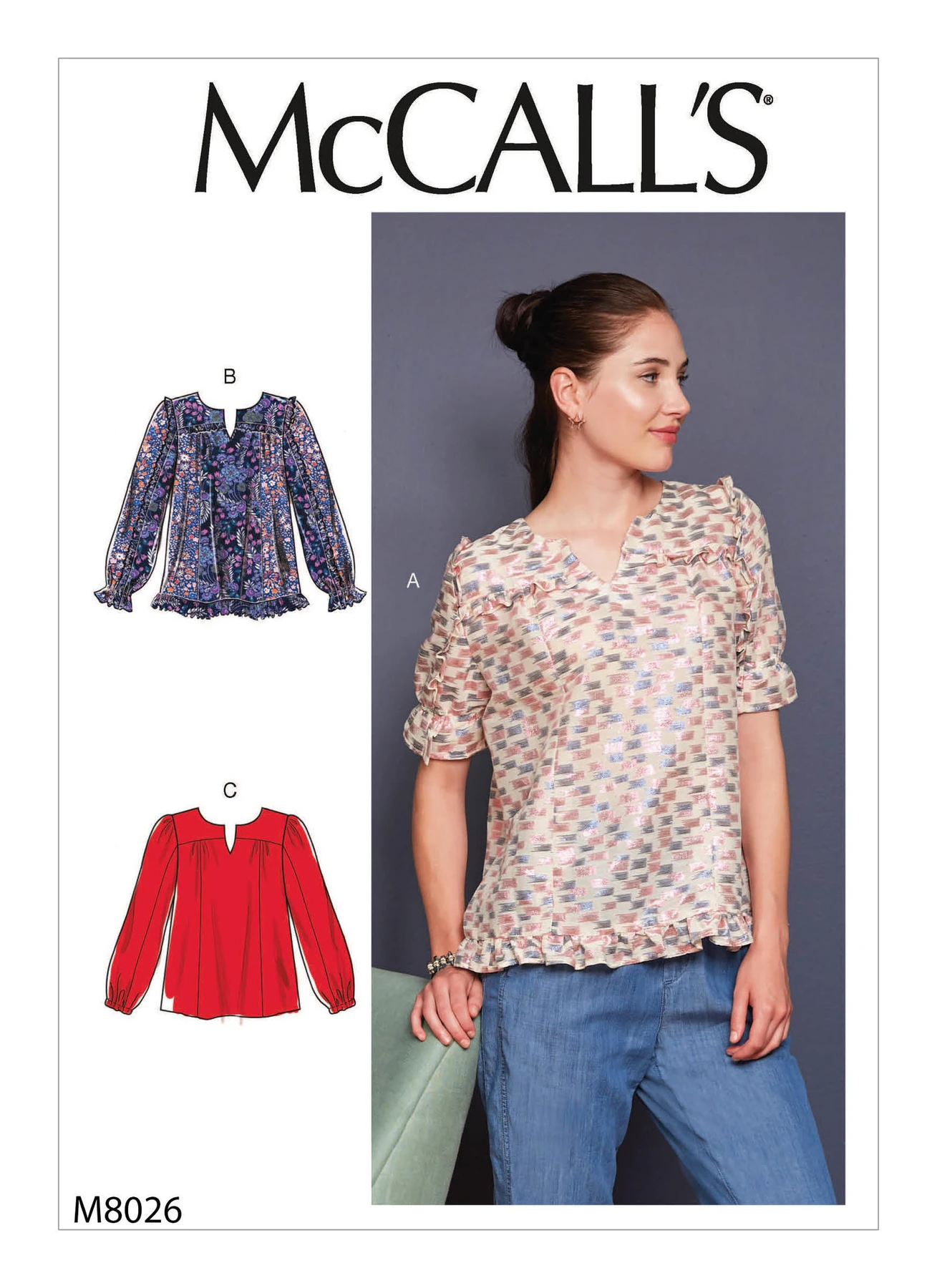 McCall's Sewing Pattern Misses' Tops (PDF) 459 McCall's Sewing Pattern Misses' Tops (PDF)