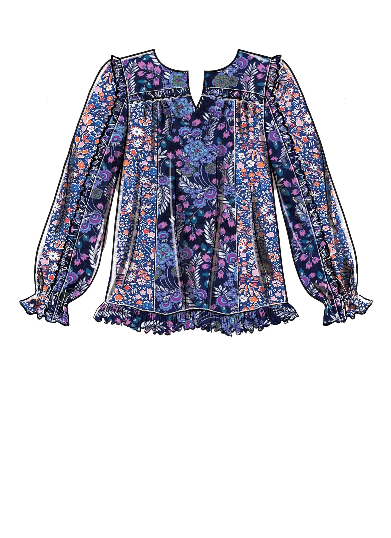 McCall's Sewing Pattern Misses' Tops (PDF) 461 McCall's Sewing Pattern Misses' Tops (PDF)