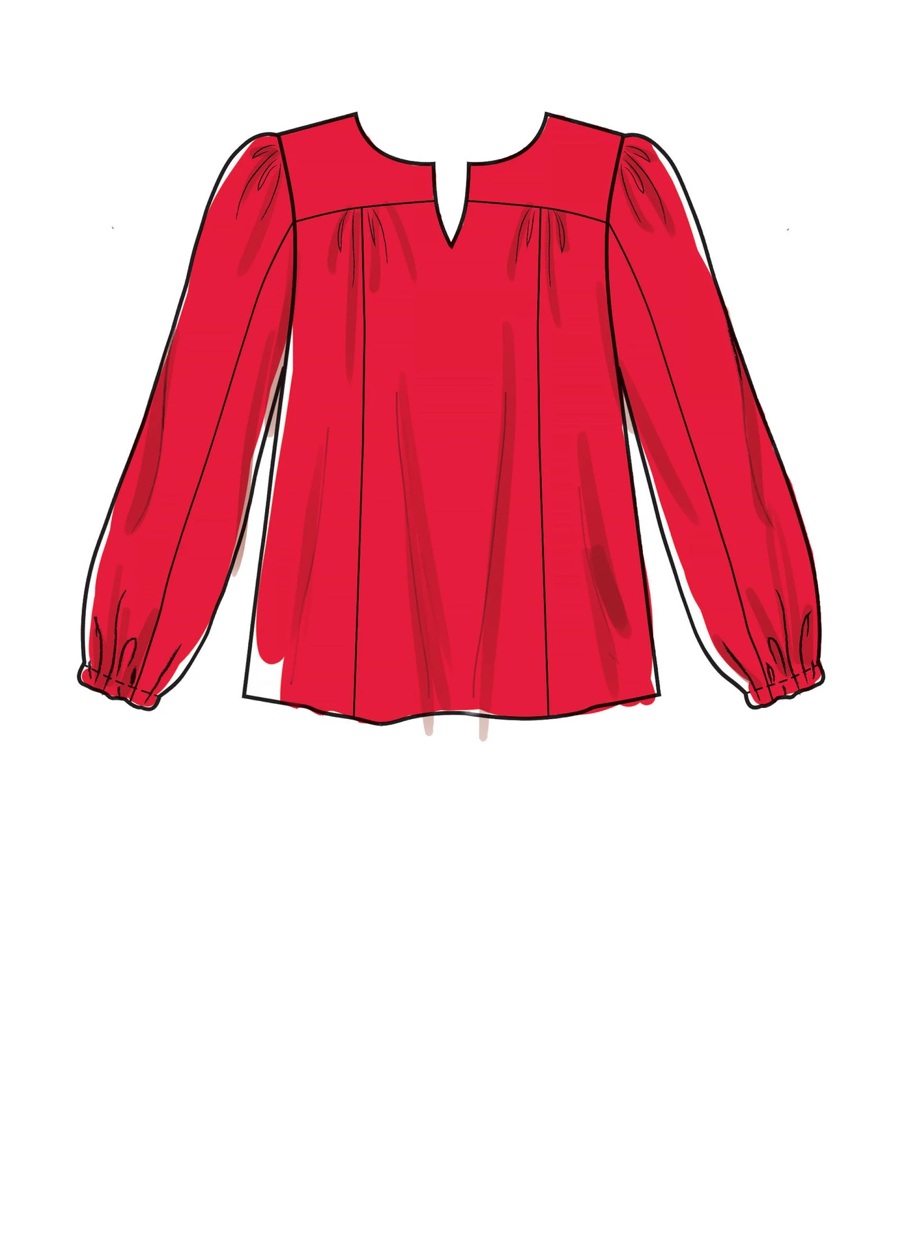 McCall's Sewing Pattern Misses' Tops (PDF) 462 McCall's Sewing Pattern Misses' Tops (PDF)